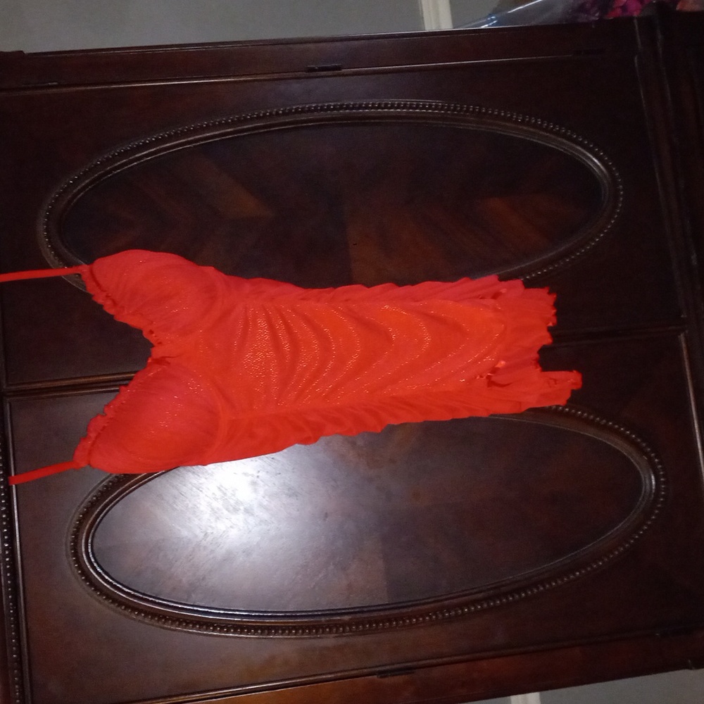 Sexy red nightie